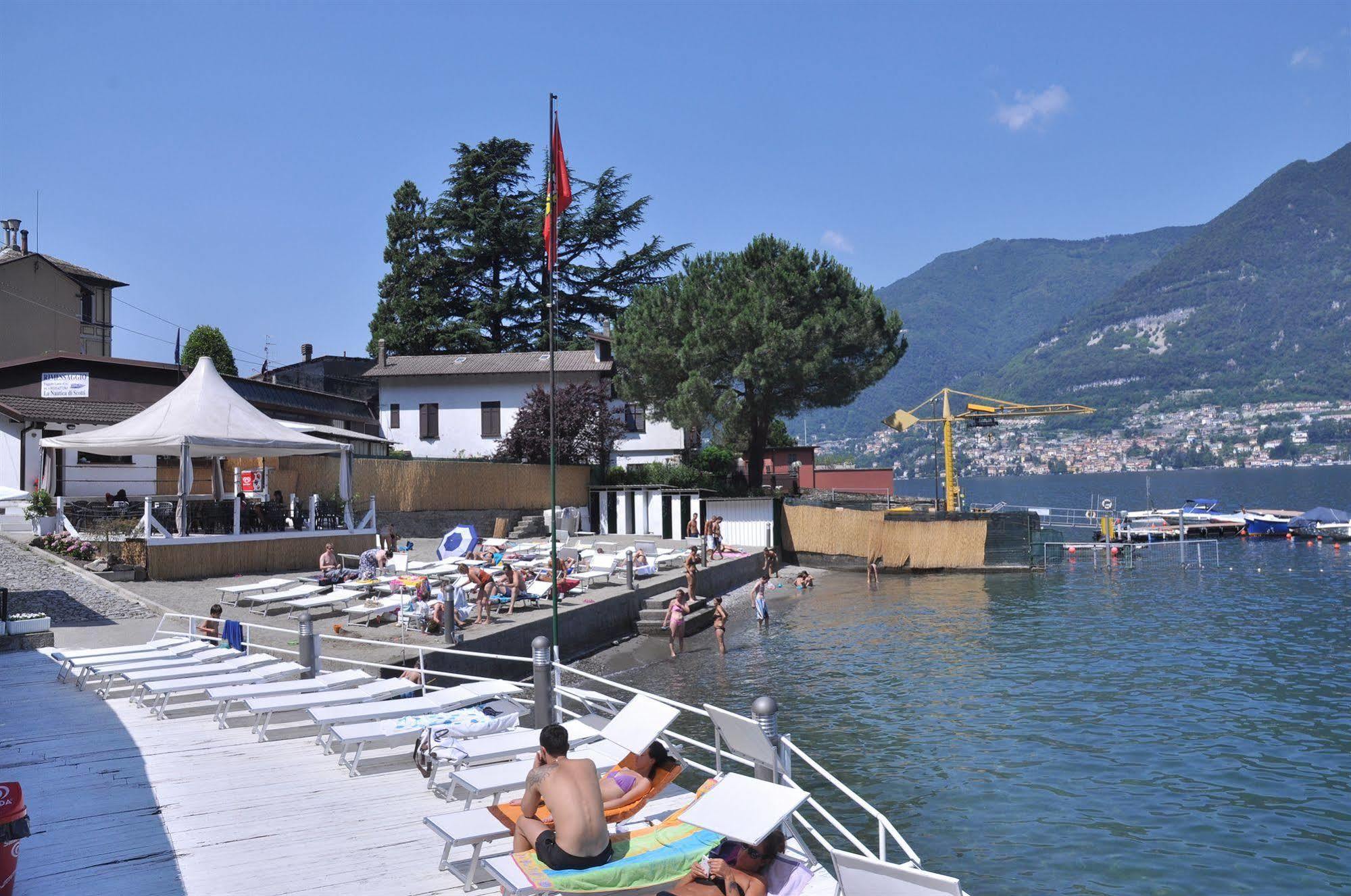 Hotel Ristorante Vapore Faggeto Lario Exterior photo